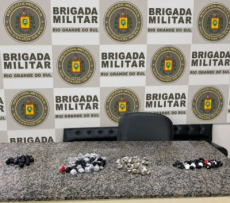 Brigada Militar prende dupla por tráfico de drogas em Santo Ângelo