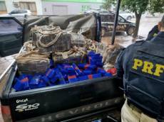 PRF e Polícia Civil prendem dois traficantes com mais de 600 quilos de maconha em São Luiz Gonzaga