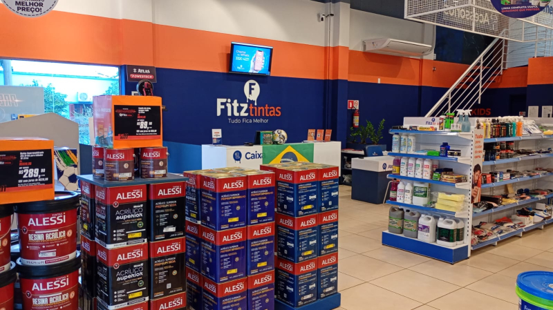 FITZ Tintas comemora um ano em Santo Ângelo  e se prepara para celebrar 43 anos de história