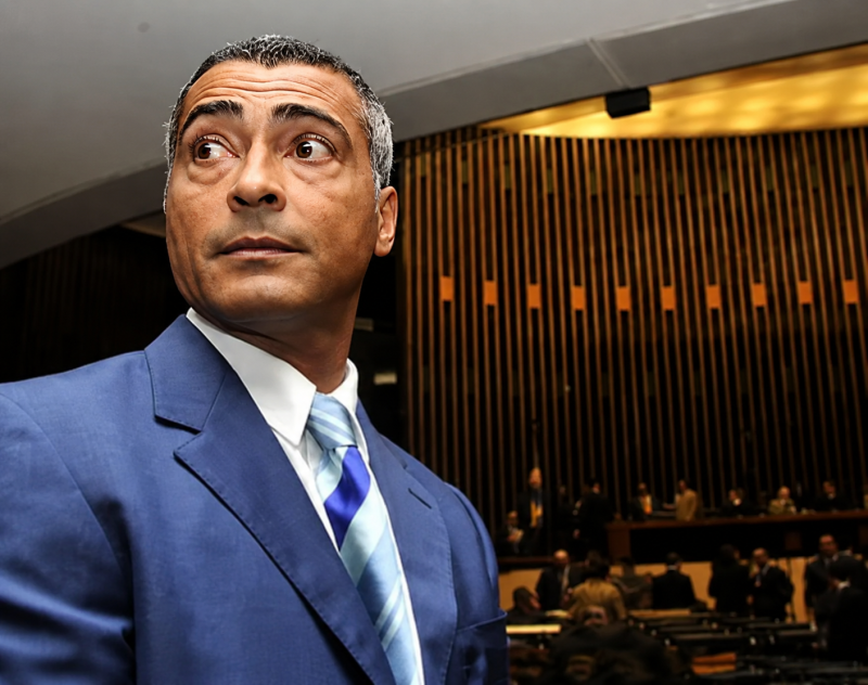 Justiça determina penhora de valores de Romário na CazéTV por dívida de R$ 32,4 milhões