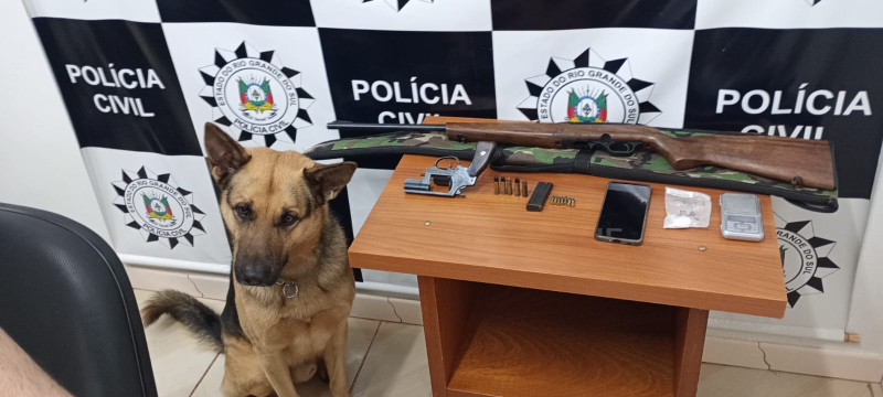 Operação Juízo Final prende investigado por armas e drogas
