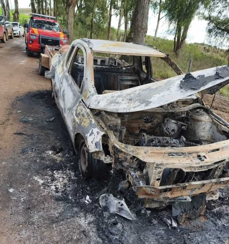Trabalhador desaparece e caminhonete dele é encontrada queimada em Soledade