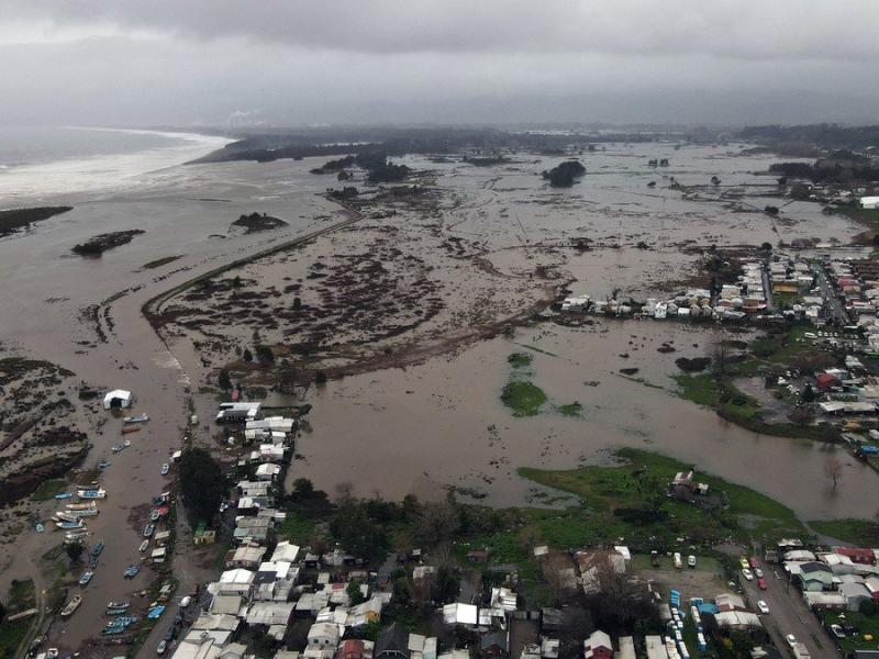 Tempestades deixam ao menos quatro mortos e atingem dez regiões do Chile