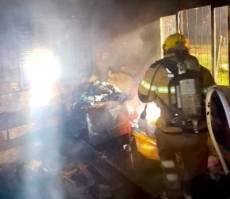 Incêndio atinge residência durante a madrugada em São Luiz Gonzaga