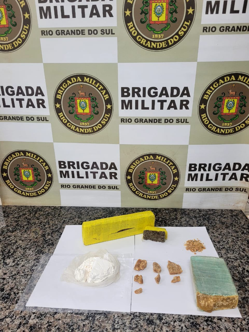 Suspeito de integrar facção é preso por tráfico em Santo Ângelo