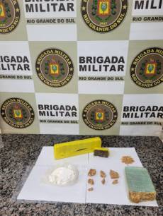 Suspeito de integrar facção é preso por tráfico em Santo Ângelo