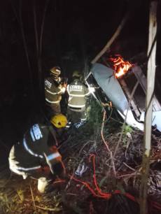 Mulher morre após veículo sair da pista na ERS-522, entre Ijuí e Augusto Pestana