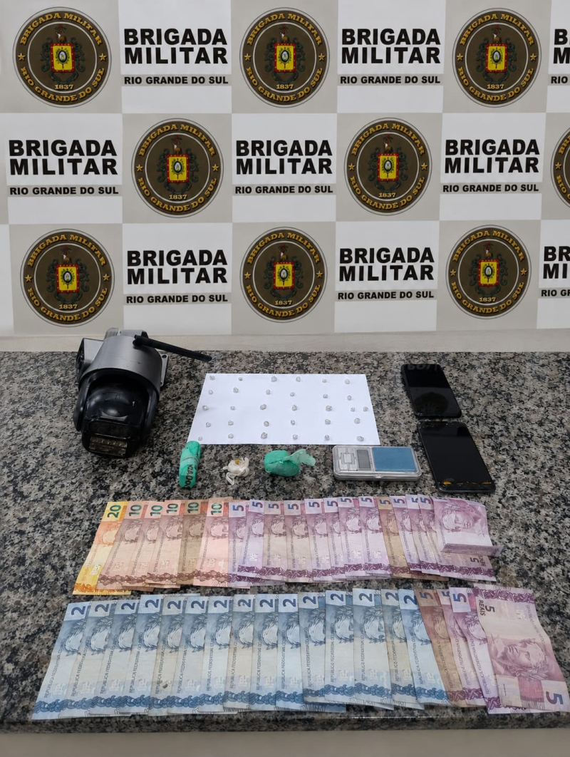 Homem é preso por tráfico de drogas em Santo Ângelo