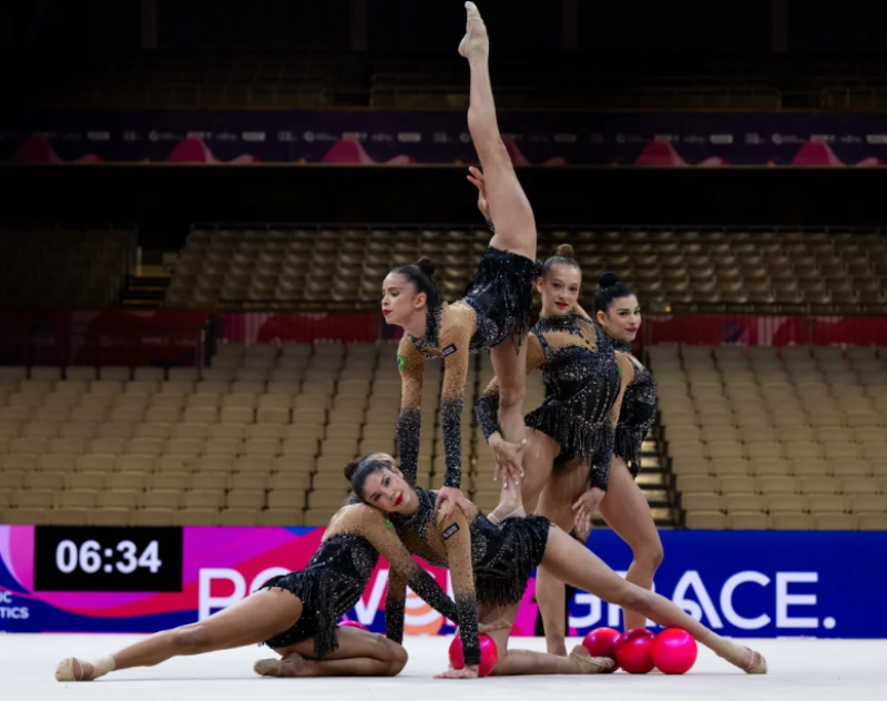 Brasil assume 2ª posição provisória no ranking do Mundial de Ginástica