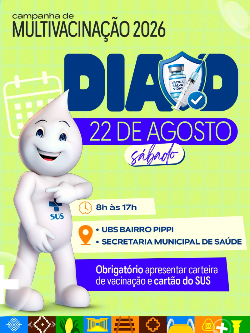 Santo Ângelo realiza Dia D de Multivacinação neste sábado, 22