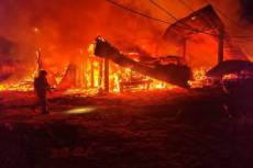 Incêndio destrói galpão de madeireira em Palmeira das Missões