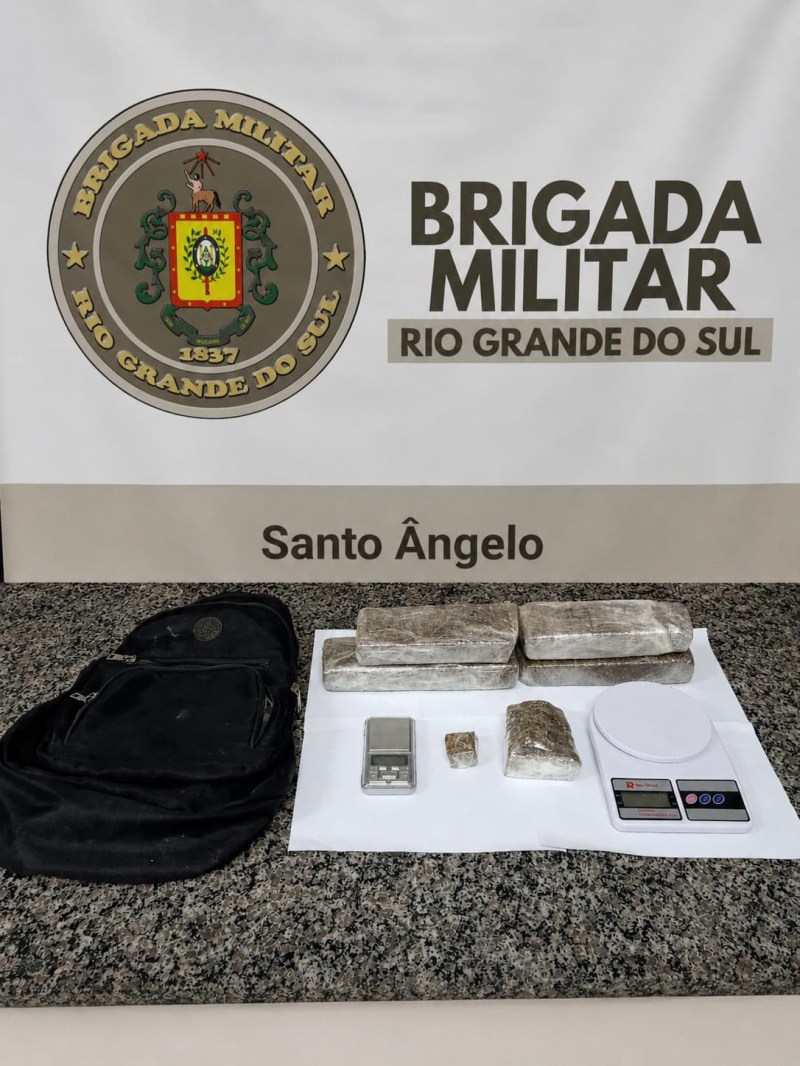 Prisão por tráfico de drogas em Santo Ângelo