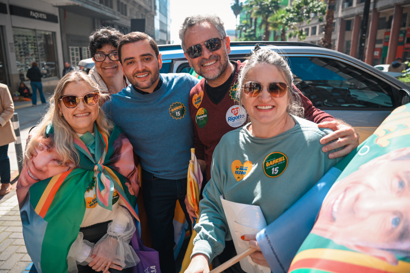 Coligação Nosso Rio Grande Não Para realiza mobilização na Esquina Democrática