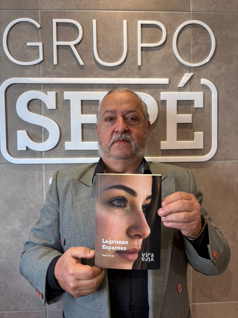 Livro “Lágrimas Esparsas” será lançado em Santo Ângelo