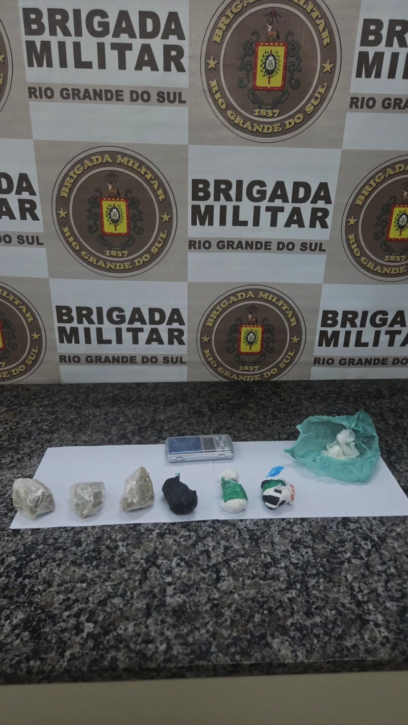 Três homens são presos por tráfico de drogas em Santo Ângelo
