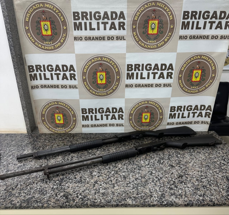 Força Tática prende casal com duas armas furtadas na ERS-344, em Giruá