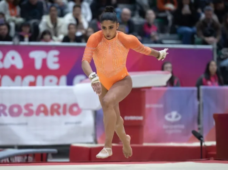 Brasil fatura duas pratas na ginástica artística feminina dos Jogos Sul-Americanos
