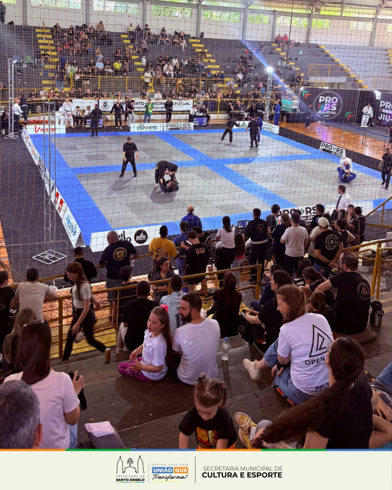 Etapa de Jiu-Jitsu reúne 450 atletas em Santo Ângelo