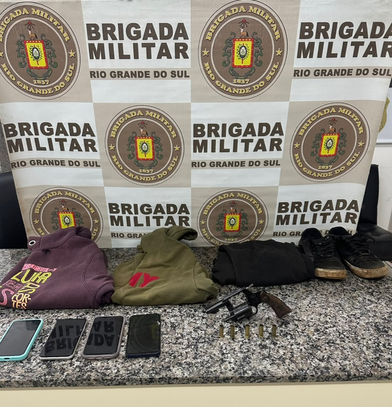 Três pessoas são presas por suspeita de envolvimento em tentativa de homicídio em Santo Ângelo