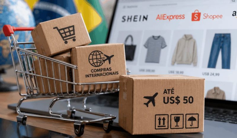 Fim da “taxa das blusinhas” faz encomendas internacionais crescerem 74% em um ano