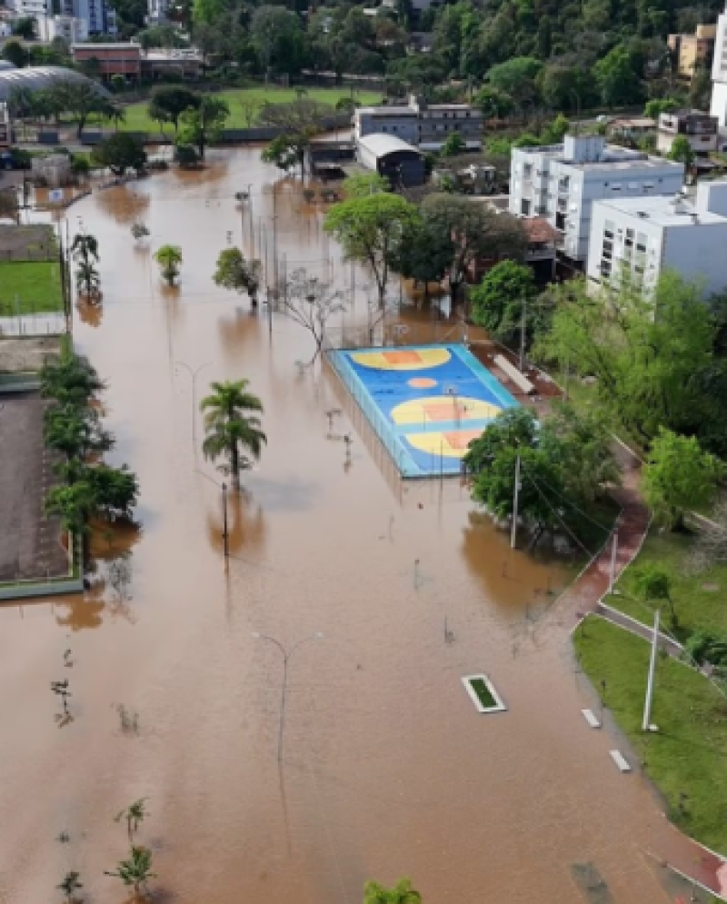 Rio Grande do Sul pode ter risco de inundação nos rios Quaraí, Santa Maria, Jacuí, Taquari e Caí