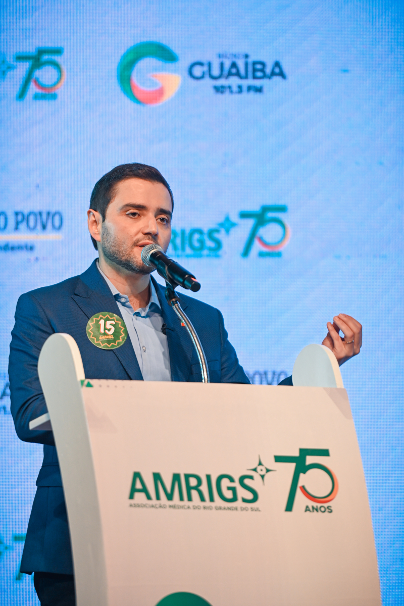 Gabriel defende novo ciclo de avanços para o RS nos debates da reta final do primeiro turno