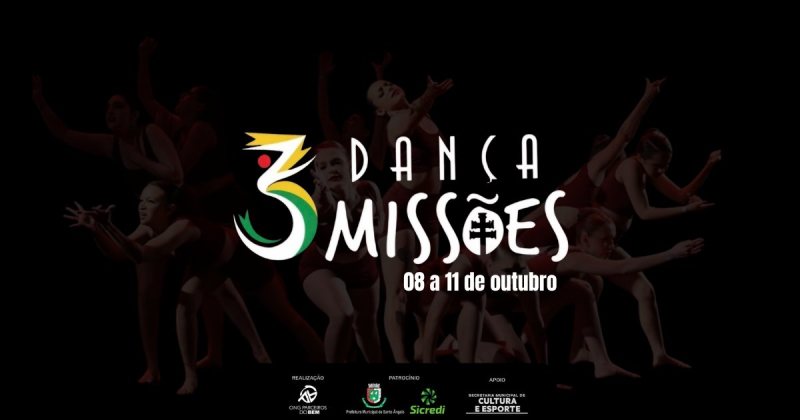 Festival Dança Missões reúne mais de 800 bailarinos em Santo Ângelo