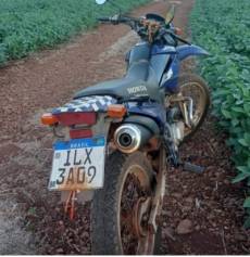 Motocicleta é furtada na lateral de posto de combustíveis na localidade de buriti