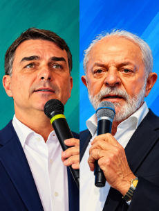 Quaest aponta empate técnico entre Flávio Bolsonaro e Lula