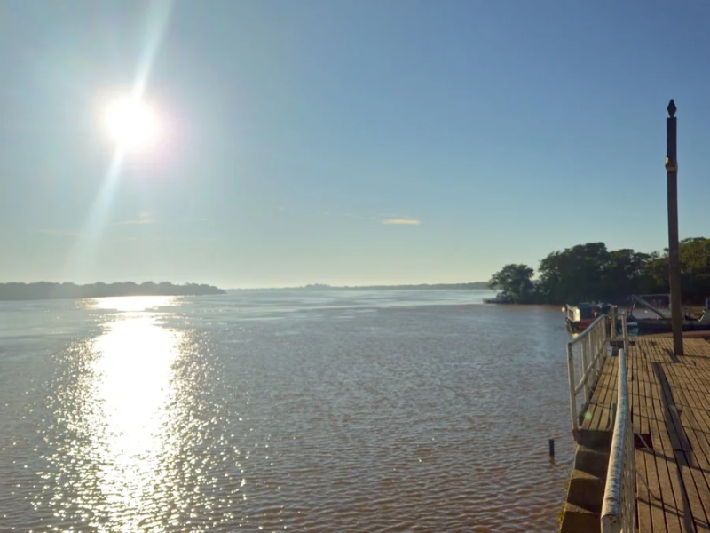Defesa Civil emite alerta de risco muito alto de inundação do rio Uruguai em Porto Mauá