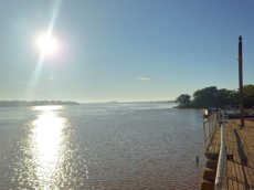Defesa Civil emite alerta de risco muito alto de inundação do rio Uruguai em Porto Mauá