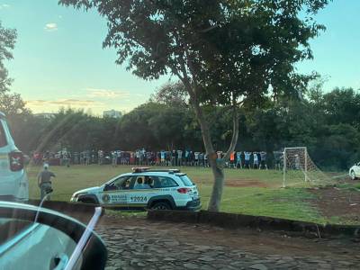 Brigada Militar termina com jogo de futebol clandestino em Santo Ângelo