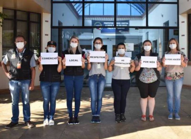 Prefeitura de São Miguel das Missões fiscaliza o uso de máscaras