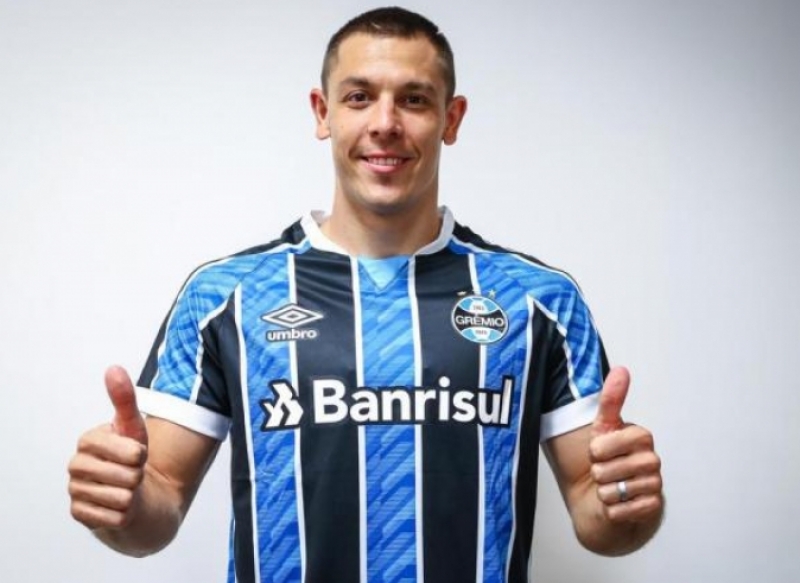 Diego Churín é apresentado no Grêmio: 